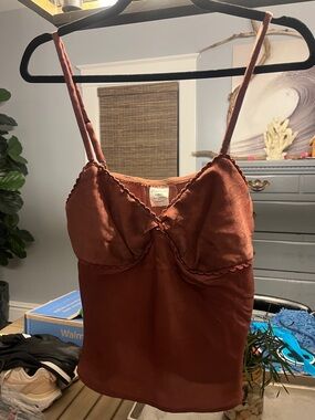 Silky Satin Cami Tank